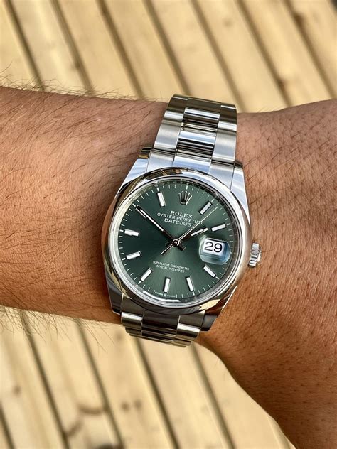 rolex datejust 36 on wrist|Rolex 2022 release Datejust 36.